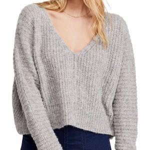 🌟NWT FREE PEOPLE MOONBEAM V NECK SWEATER